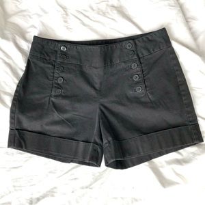 Express Black cotton shorts sz 4